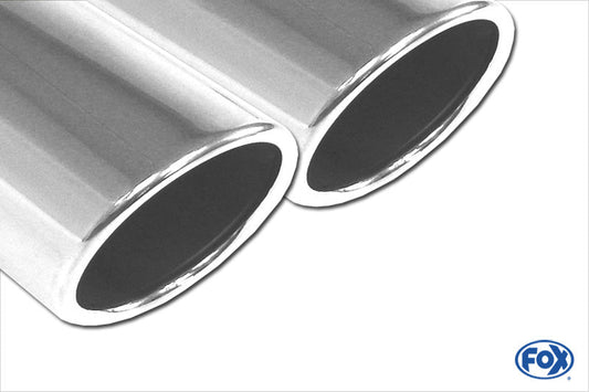 BMW F20/F21 - M135i - Rieger Endschalldämpfer quer Ausgang rechts/links - 2x80 Typ 16 rechts/links