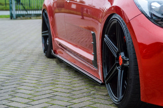 CUP 3 Seitenschweller Kia Stinger CK Ab Bj.:2017 Carbon
