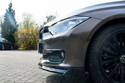 CUP Frontspoilerlippe ABS mit Seitenwing BMW 3er F30/ F31 Carbon