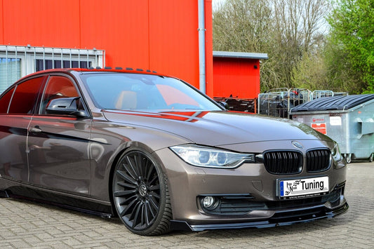 CUP Frontspoilerlippe ABS mit Seitenwing BMW 3er F30/ F31 Carbon