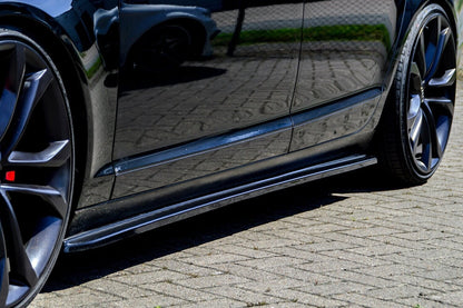 CUP Seitenschwellersatz Audi A6 4F Bj.: 2004-2011 Carbon