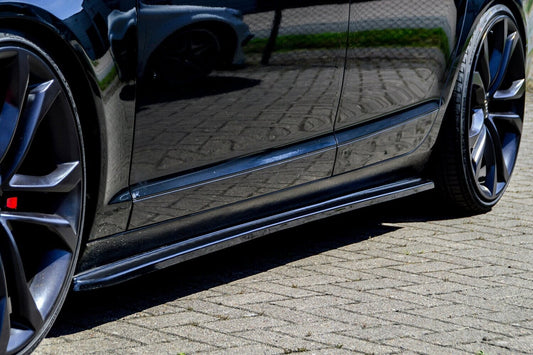 CUP Seitenschwellersatz Audi A6 4F Bj.: 2004-2011 Carbon
