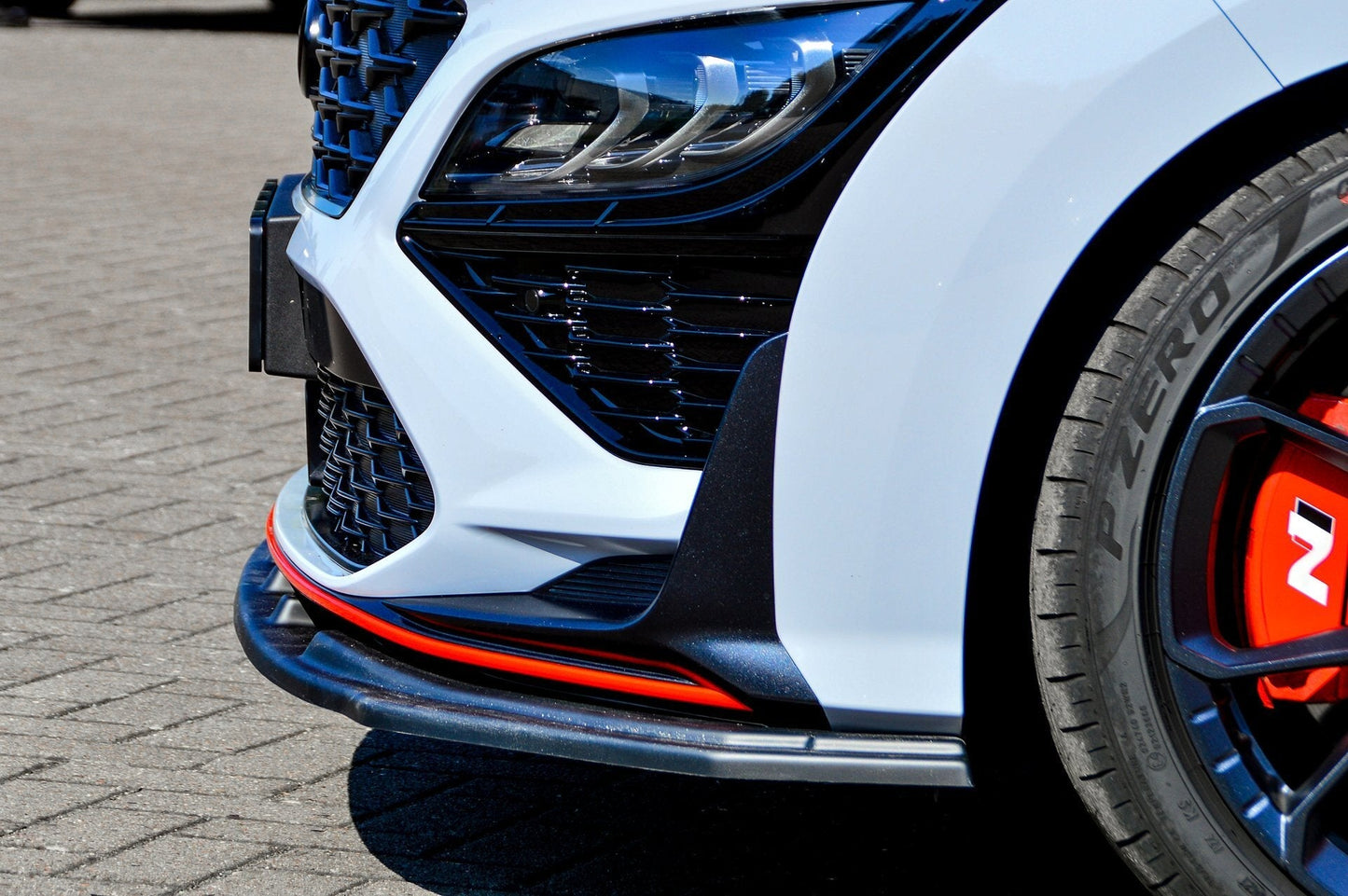 CUP Frontspoilerlippe ABS Hyundai Kona N ab Bj.: 2020- Carbon