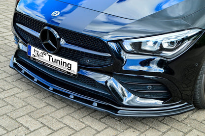 CUP Frontspoilerlippe ABS Mercedes Benz CLA C118 Limousine ab Bj.: 2019 Carbon