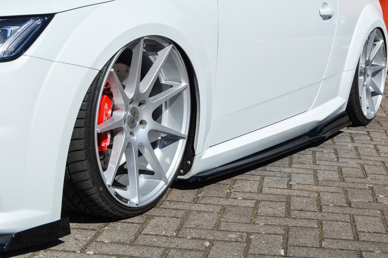 CUP Seitenschweller Wing Audi TT 8S, S-Line Bj.: 2014-2018 Schwarz Matt
