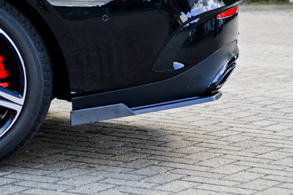 Heckansatz Seitenteile ABS Mercedes Benz CLA X118 Shootingbrake Carbon