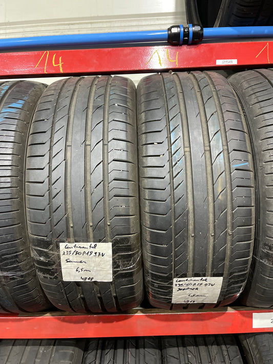 2x Continental SportContact 5 235/50R18 97V Sommerreifen Reifen