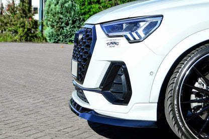 CUP Frontspoilerlippe ABS Audi Q3, Typ F3 ab Bj.: 2018- Carbon