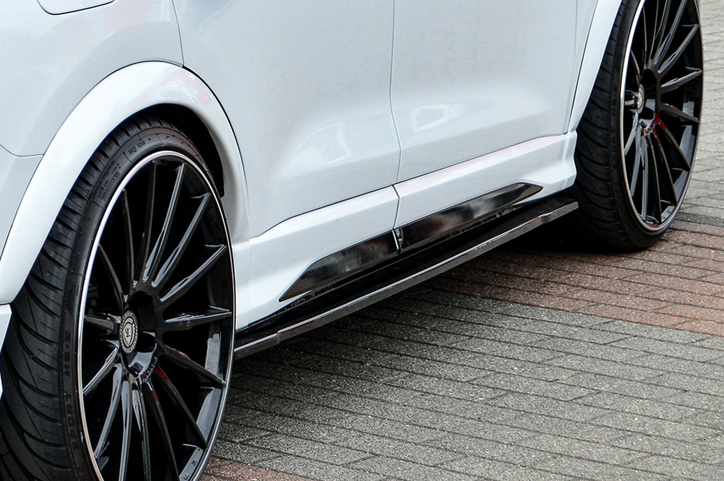 Seitenschwellersatz ABS Audi Q3, Typ F3 ab Bj.: 2018- Carbon