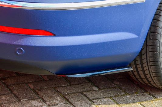 Heckansatz Seitenteile ABS Volkswagen Passat CC, Typ 3CC Schwarz Matt