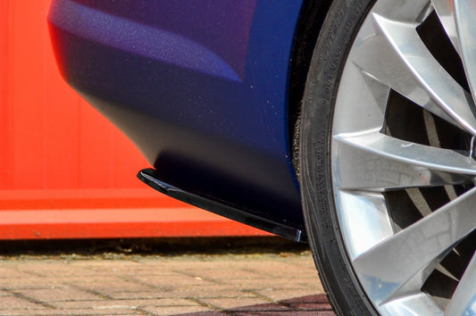 Heckansatz Seitenteile ABS Volkswagen Passat CC, Typ 3CC Schwarz Matt