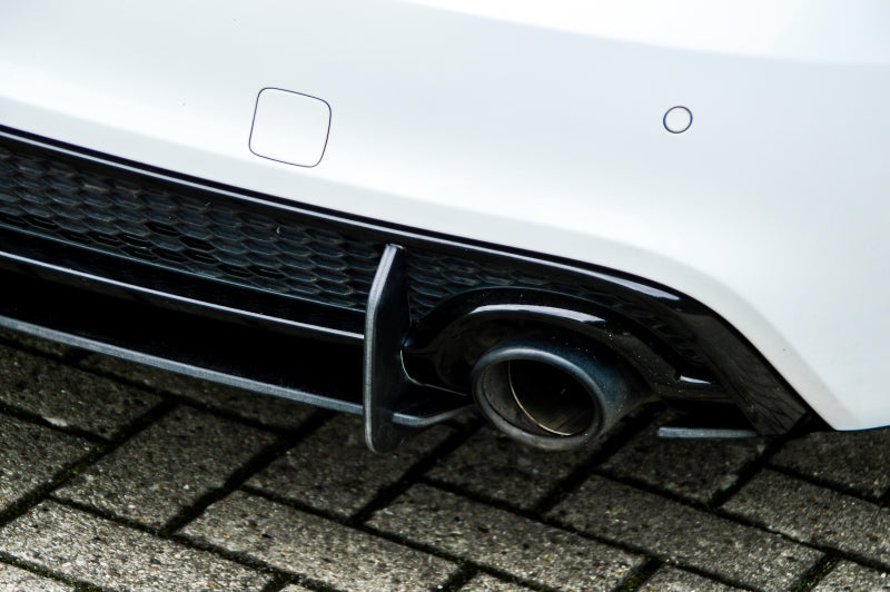 Gefräster Heckansatz Audi A5 / B8 S-Line Bj.:2011-2017 Schwarz Matt