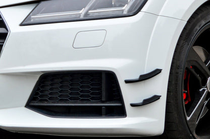 Seitenflaps Satz Audi TT 8S Bj.: 2014-09/2018 Schwarz Matt
