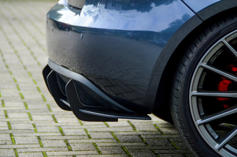 Gefräster Heckansatz Skoda Fabia RS II 5J Bj.: 2010-2014 Schwarz Matt