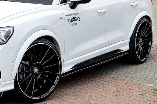 Radlaufverbreiterung Satz Audi Q3, Typ F3 ab Bj.: 2018- Schwarz Matt