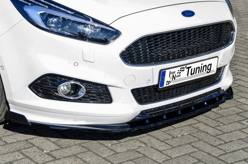 CUP Frontspoilerlippe ABS mit Seitenwing Ford S-Max 2 Bj.: 2015-2019 Carbon