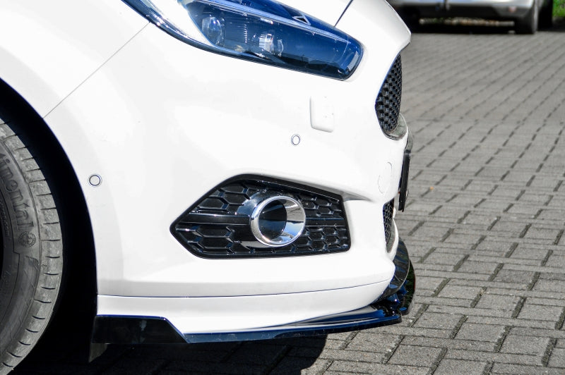 CUP Frontspoilerlippe ABS mit Seitenwing Ford S-Max 2 Bj.: 2015-2019 Carbon