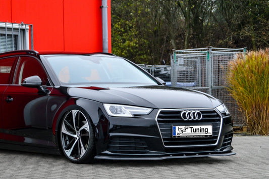 CUP Frontspoilerlippe ABS Audi A4 B9 ab Bj.:2015- Carbon