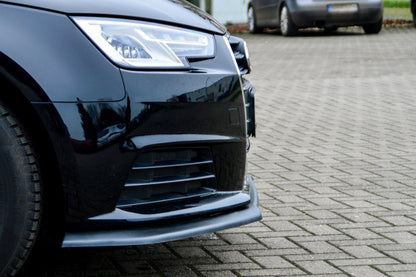 CUP Frontspoilerlippe ABS Audi A4 B9 ab Bj.:2015- Carbon