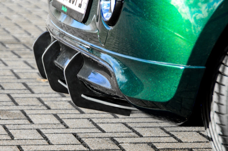 Gefräster Heckansatz Opel Adam S, + OPC Line ab Bj.: 2015- Schwarz Matt