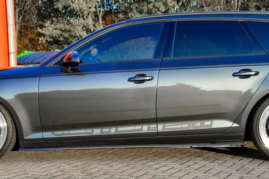 Seitenschwellersatz ABS Audi A4 B9 Bj.:2015-2019 Carbon