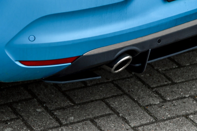 Gefräster Heckansatz Renault Clio 5 ab Bj.: 2019- Schwarz Matt