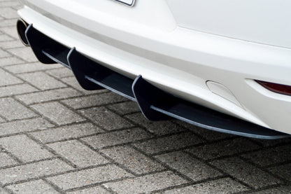 Gefräster Heckansatz Volkswagen Scirocco 3 Typ 13 ab Bj.: 2008-2014 Schwarz Matt