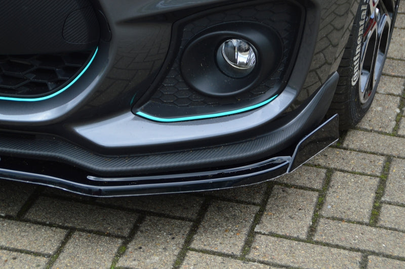 CUP Frontspoilerlippe ABS mit Seitenwing Suzuki Swift Sport, RZ/AZ Schwarz Matt