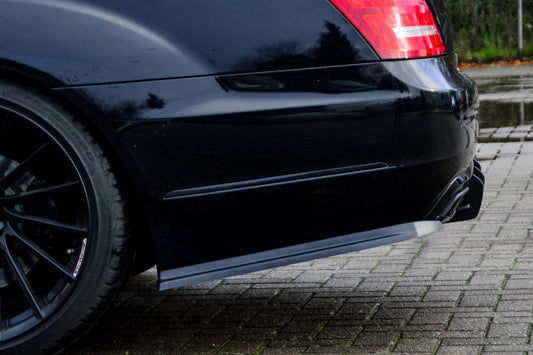 Heckansatz Seitenteile ABS Mercedes Benz S-Klasse, W221 Bj.: 2009-2013 Carbon