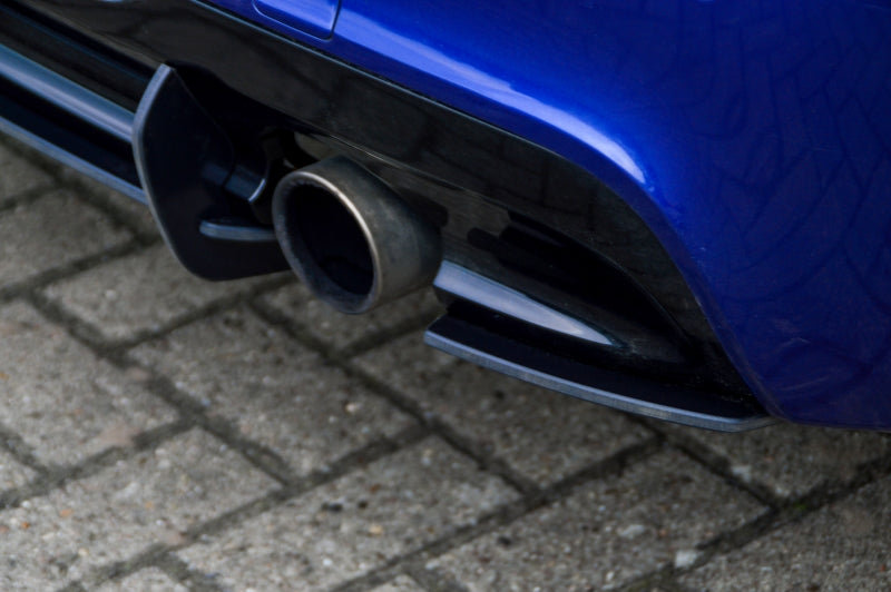 Gefräster Heckansatz BMW 3er E90/E91 M Paket Facelift Schwarz Matt