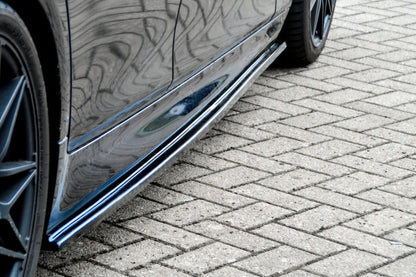 CUP Seitenschweller BMW 5er F10 + F11 Bj.: 2010-2013 Carbon