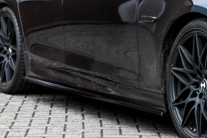 CUP Seitenschweller BMW 5er F10 + F11 Bj.: 2013-2016 Carbon