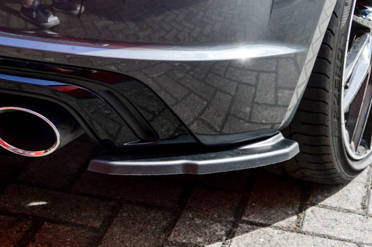 Heckansatz L/R Audi TTS, 8J-FV/8S Facelift ab Bj.: 9/2018- Schwarz Matt