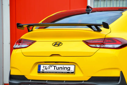 Heckspoiler mit Seitenflaps Hyundai i30 Fastback N-Line Schwarz Matt