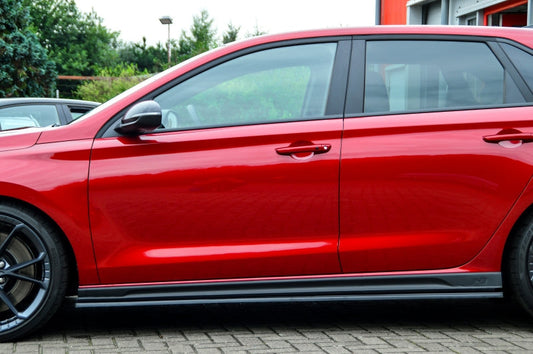 CUP Seitenschwellersatz Hyundai i30N Facelift inkl. Performace PDE Schwarz Glanz