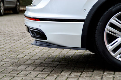 Heckansatz Seitenteile ABS Volkswagen Tiguan 2 Typ AD1 Schwarz Matt