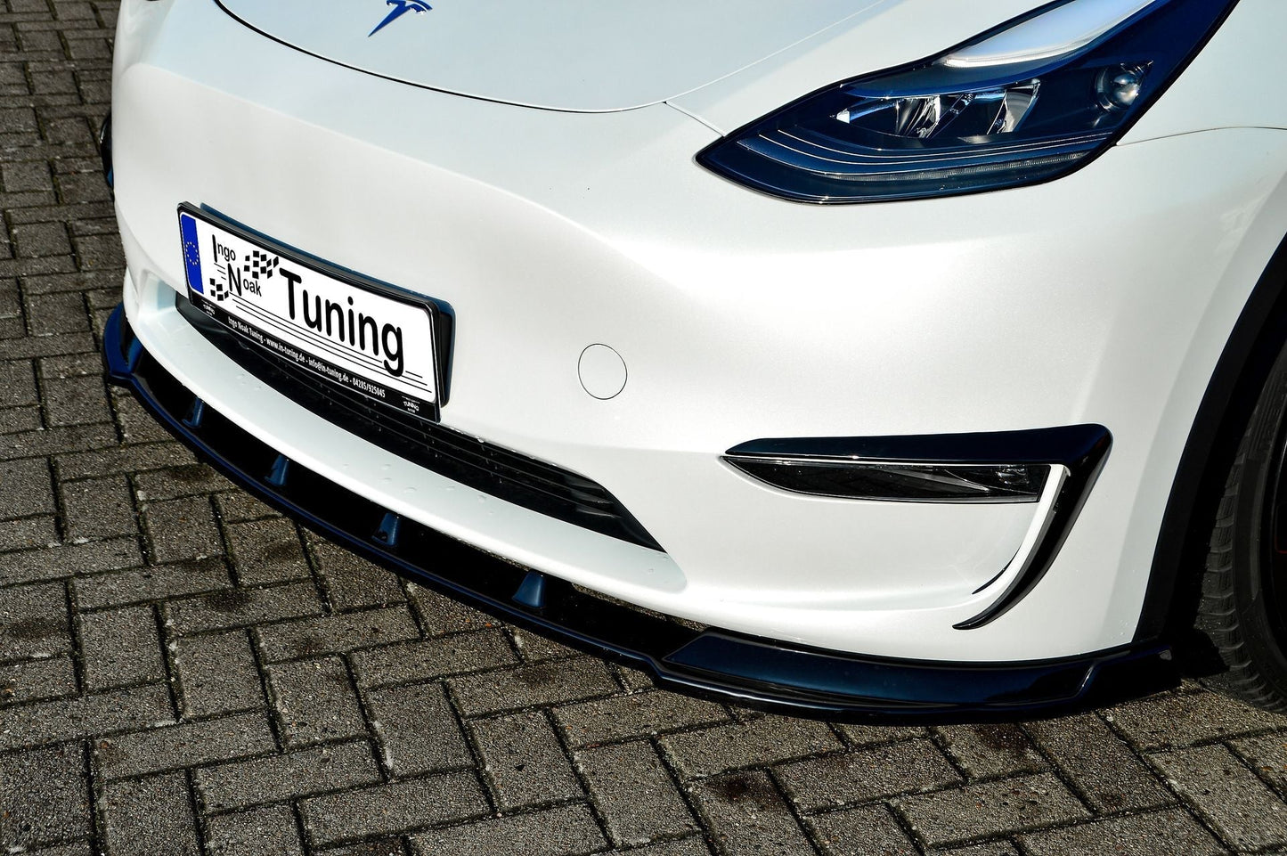 CUP Frontspoilerlippe ABS Tesla Model Y Bj.:2020- Carbon