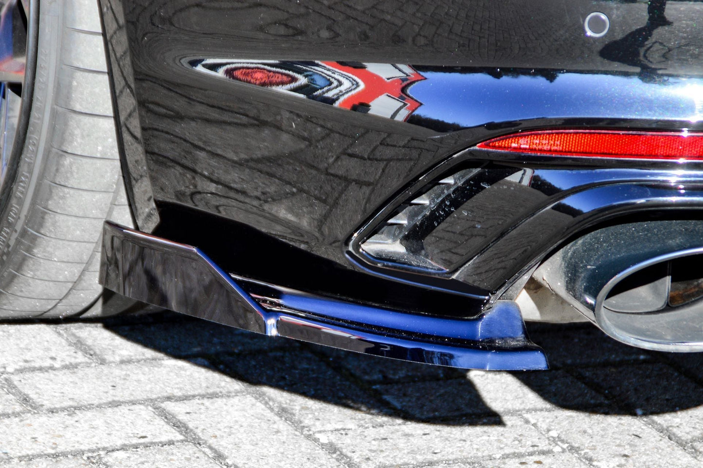 Heckansatz Seitenteile ABS Audi RS5 B9, F5 Bj.: 2017-2020 Carbon