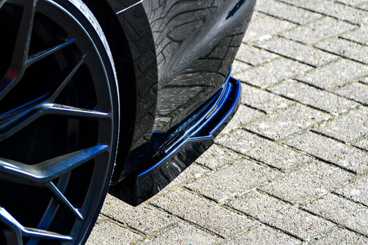 Heckansatz Seitenteile ABS Audi RS5 B9, F5 Bj.: 2017-2020 Schwarz Glanz