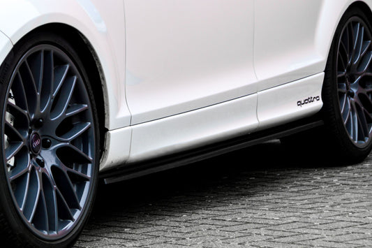 CUP Seitenschweller Audi Q7 4L Bj.: 2009-2015 Schwarz Matt
