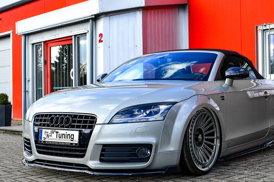 CUP Frontspoilerlippe ABS mit Seitenwing Audi TT 8J S-Line Carbon