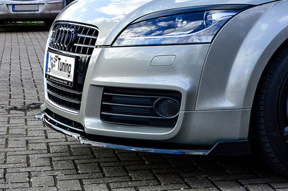 CUP Frontspoilerlippe ABS mit Seitenwing Audi TT 8J S-Line Carbon