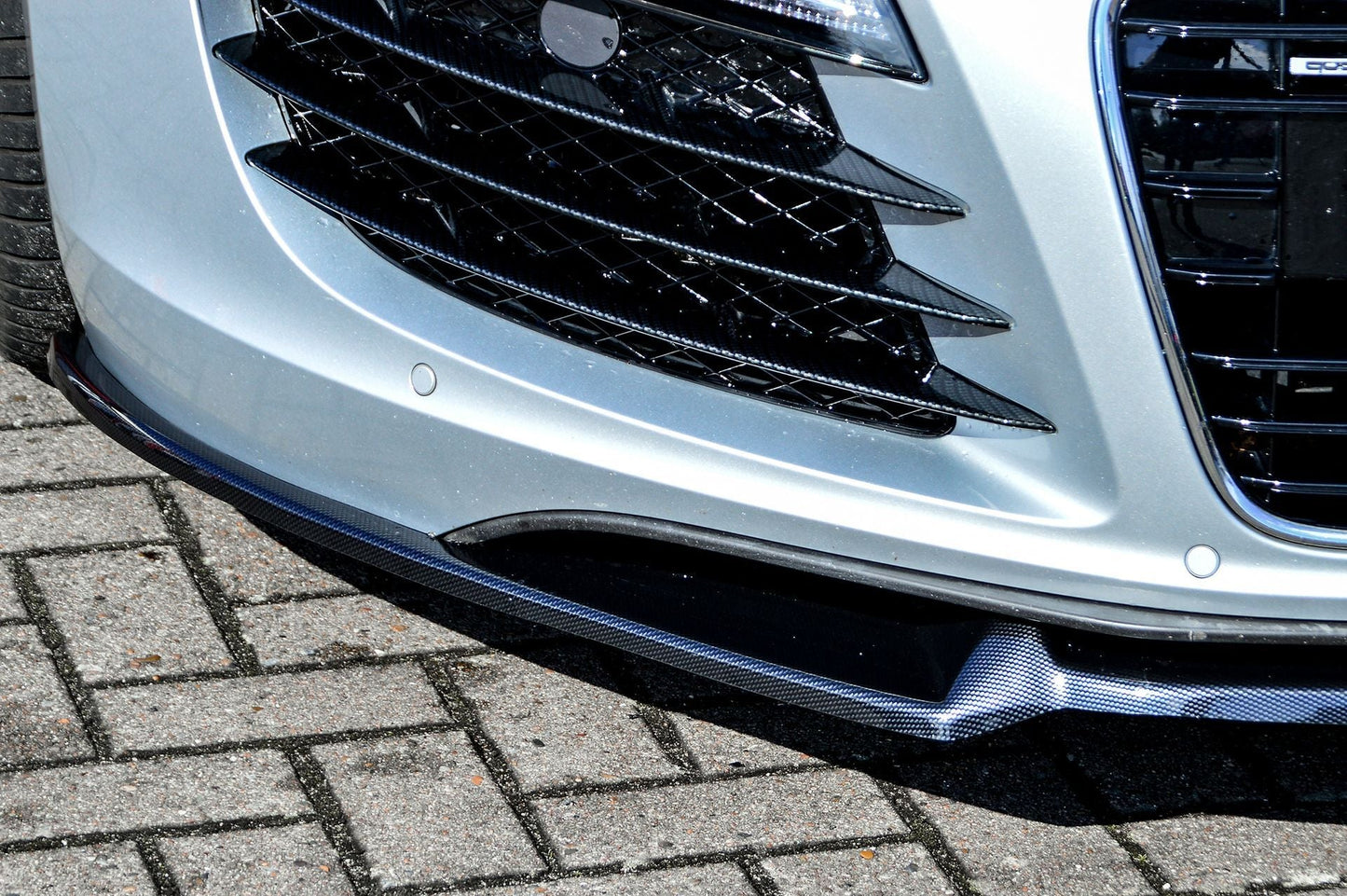 CUP Frontspoilerlippe ABS Audi R8, 42 Bj.: 2006-2015 Carbon