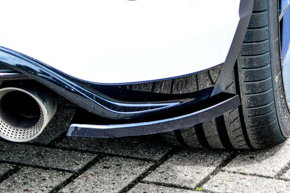 Heckansatz Seitenteile ABS Volkswagen T-Roc R ( A1 ) Schwarz Glanz