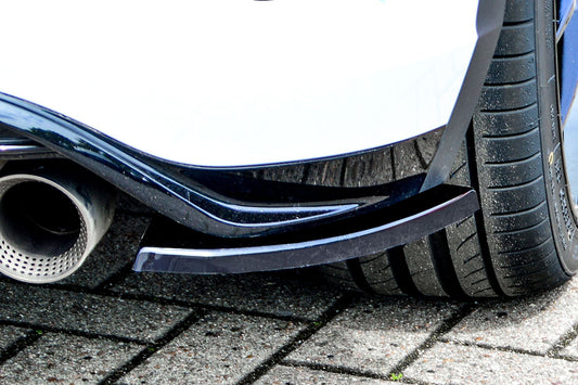 Heckansatz Seitenteile ABS Volkswagen T-Roc R ( A1 ) Schwarz Glanz