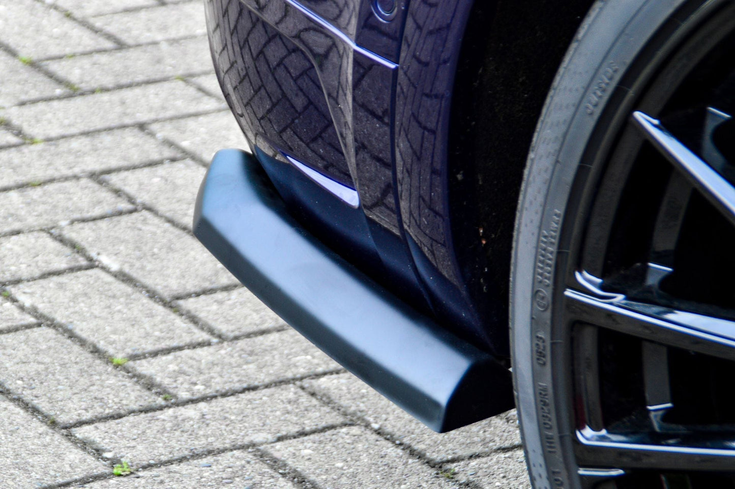 Heckansatz Seitenteile ABS Audi Q5 FY (FYB) ab Bj.: 2020- Schwarz Glanz