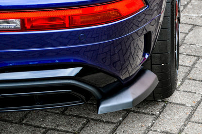 Heckansatz Seitenteile ABS Audi Q5 FY (FYB) ab Bj.: 2020- Schwarz Glanz