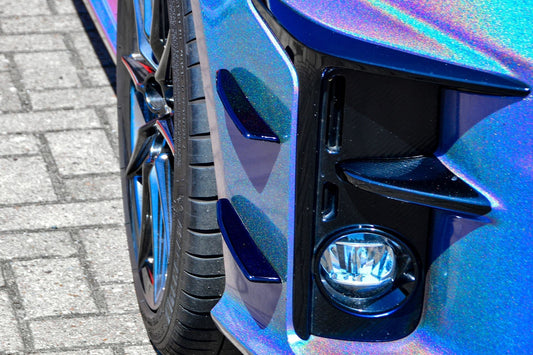Seitenflaps Satz Toyota Yaris GR XP21 ab Bj.: 2020- Schwarz Matt