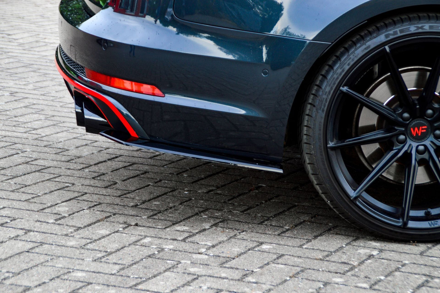Heckansatz Seitenteile ABS Audi S4 Typ: B9 Bj.:2015-2019 Carbon