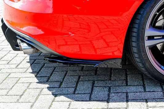Heckansatz Seitenteile ABS Audi S4, B8 Bj.:2011-2015 Carbon